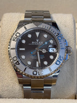 Rolex - Pre-owned Yacht-Master 37mm Rhodium Dial 268622
