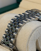 Rolex - Pre-owned Datejust 36 Green Palm Motif Dial Jubilee Bracelet 126234