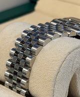 Rolex - Pre-owned Datejust 36 Green Palm Motif Dial Jubilee Bracelet 126234
