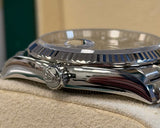 Rolex - Pre-owned Datejust 36 Green Palm Motif Dial Jubilee Bracelet 126234