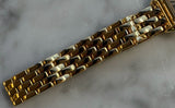 Cartier - Pre-owned Yellow Gold Panthère Mini 17 x 17mm White Dial W25034B9