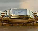 Cartier - Pre-owned Yellow Gold Panthère Mini 17 x 17mm White Dial W25034B9