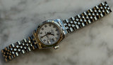 Rolex - Pre-owned Lady-Datejust 28mm White Diamond Dial Jubilee Bracelet 179174