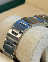 Rolex - Pre-owned Stainless Steel Oyster Perpetual 34 Blue Dial 124200