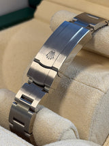 Rolex - Pre-owned Stainless Steel Oyster Perpetual 34 Blue Dial 124200