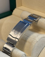 Rolex - Pre-owned Stainless Steel Oyster Perpetual 36 Blue Dial 126000