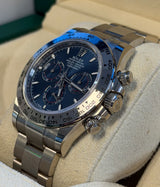 Rolex - Pre-owned White Gold Daytona Blue Dial 126509