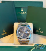 Rolex - Pre-owned Datejust 41 Wimbledon Dial Oyster Bracelet 126300