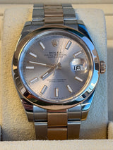 Rolex - Pre-owned Two Tone Rose Gold Datejust 41 Sundust Dial Oyster Bracelet 126301