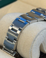 Rolex - Pre-owned Stainless Steel Oyster Perpetual 34 Blue Dial 124200