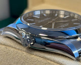 Rolex - Pre-owned Stainless Steel Oyster Perpetual 34 Blue Dial 124200