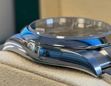 Rolex - Pre-owned Stainless Steel Oyster Perpetual 34 Blue Dial 124200