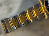 Rolex - Pre-owned Two Tone Yellow Gold Submariner "Bluesy" 16613LB