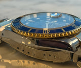 Rolex - Pre-owned Two Tone Yellow Gold Submariner "Bluesy" 16613LB