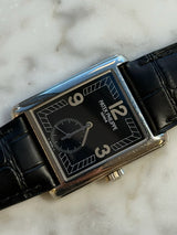Patek Philippe - Pre-owned White Gold Gondolo 27 x 35mm Black Dial 5014G