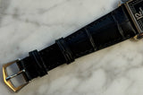 Patek Philippe - Pre-owned White Gold Gondolo 27 x 35mm Black Dial 5014G
