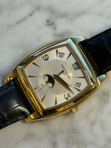 Patek Philippe - Pre-owned Yellow Gold Gondolo Annual Calendar 38 x 51mm Silver Dial 5135J