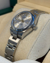 Rolex - Pre-owned Oyster Perpetual 28 Silver Dial 276200