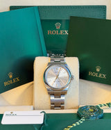 Rolex - Pre-owned Stainless Steel Oyster Perpetual 31 Silver Dial 277200