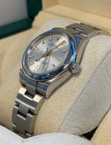 Rolex - Pre-owned Stainless Steel Oyster Perpetual 31 Silver Dial 277200