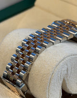 Rolex - Pre-owned Two Tone Rose Gold Datejust 36 Slate Index Dial Jubilee Bracelet 126231