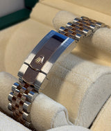 Rolex - Pre-owned Two Tone Rose Gold Datejust 36 Slate Index Dial Jubilee Bracelet 126231