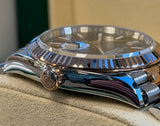 Rolex - Pre-owned Two Tone Rose Gold Datejust 36 Slate Index Dial Jubilee Bracelet 126231
