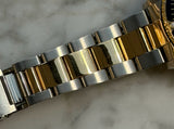 Rolex - Pre-owned Two Tone Yellow Gold Submariner "Bluesy" 16613