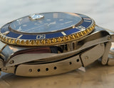 Rolex - Pre-owned Two Tone Yellow Gold Submariner "Bluesy" 16613
