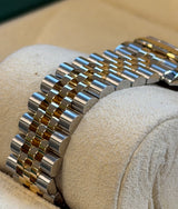 Rolex - Pre-owned Two Tone Yellow Gold Datejust 31 Champagne Dial Jubilee Bracelet 278273