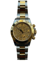 Rolex - Pre-owned Two Tone Yellow Gold Daytona Champagne Dial 116503