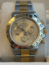 Rolex - Pre-owned Two Tone Yellow Gold Daytona Champagne Dial 116503