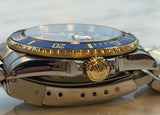 Rolex - Pre-owned Two Tone Yellow Gold Submariner "Bluesy" 16613
