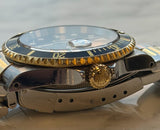 Rolex - Pre-owned Two Tone Yellow Gold Submariner Black Dial 16613