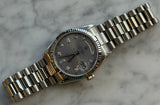 Rolex - Pre-owned White Gold Day-Date 36 Silver Diamond Dial 118239
