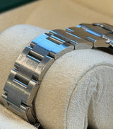 Rolex - Pre-owned Stainless Steel Oyster Perpetual 34 Blue Dial 124200