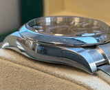 Rolex - Pre-owned Stainless Steel Oyster Perpetual 34 Blue Dial 124200