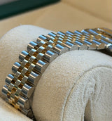 Rolex - Unworn Two Tone Yellow Gold Datejust 31 White Roman Dial Jubilee Bracelet 278273