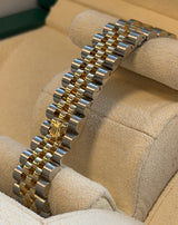 Rolex - Unworn Two Tone Yellow Gold Datejust 31 White Roman Dial Jubilee Bracelet 278273