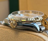 Rolex - Unworn Two Tone Yellow Gold Datejust 31 White Roman Dial Jubilee Bracelet 278273