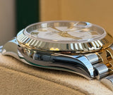 Rolex - Unworn Two Tone Yellow Gold Datejust 31 White Roman Dial Jubilee Bracelet 278273