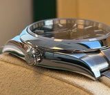Rolex - Pre-owned Stainless Steel Oyster Perpetual 34 Blue Dial 124200
