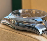 Rolex - Pre-owned Stainless Steel Oyster Perpetual 34 Blue Dial 124200