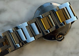 Cartier - Pre-owned Two Tone Rose Gold Ballon Bleu 36mm Mother of Pearl Dial W6920033