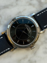 Patek Philippe - Pre-owned White Gold Calatrava 38mm Black Dial 5153G