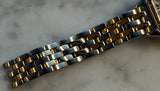 Cartier - Pre-owned Two Tone Yellow Gold Panthère Small 22 x 27mm White Dial W25029B6