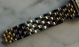 Cartier - Pre-owned Two Tone Yellow Gold Panthère Small 22 x 27mm White Dial W25029B6