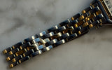 Cartier - Pre-owned Two Tone Yellow Gold Panthère Small 22 x 27mm White Dial W25029B5