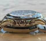 Rolex - Pre-owned White Gold Daytona Silver Racing Dial 116509