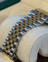 Rolex - Pre-owned Two Tone Yellow Gold Datejust 41 Mother of Pearl Diamond Dial Jubilee Bracelet 126333